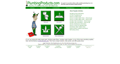 Desktop Screenshot of plumbingproducts.com