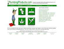 Tablet Screenshot of plumbingproducts.com